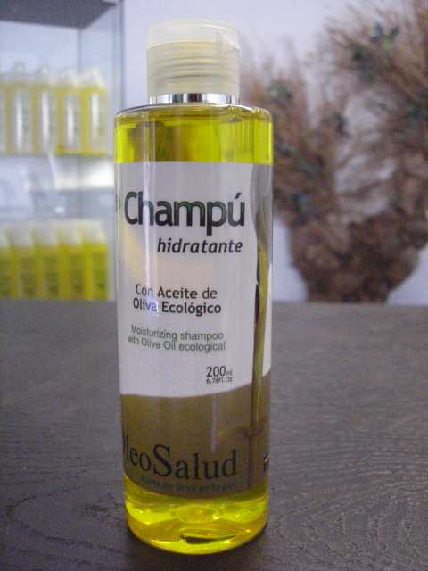 Champú aceite de oliva ecologico
