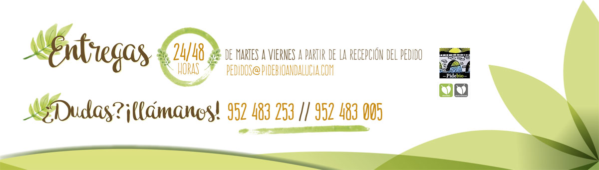 /Pidebioandalucia.com | Tienda Online de productos Bio - banner reparto